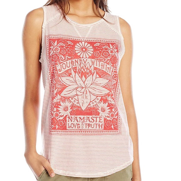Lucky Brand Tops - Lucky Brand Matchbox Namaste Tank Top